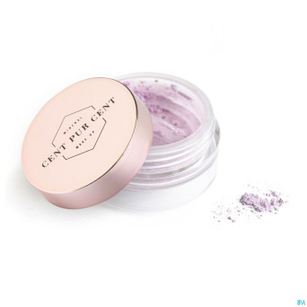 Cent pur cent pdr mineral lila   2g