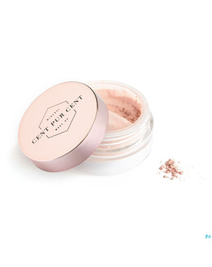 Cent pur cent pdr mineral rose tendre    2g