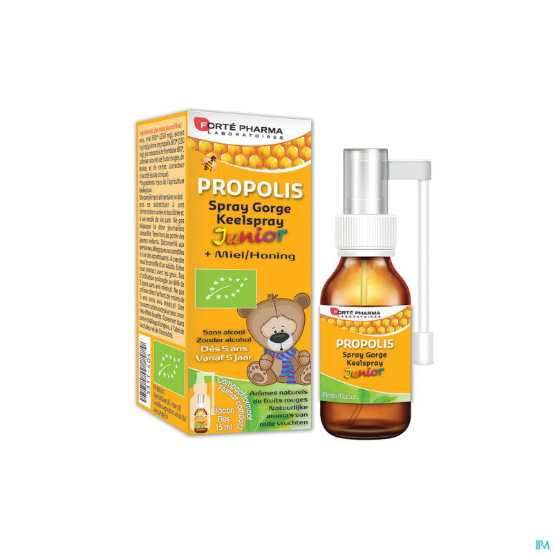 Propolis spray gorge junior bio    15ml