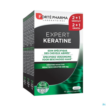 Expert keratine    caps 120 2+1 gratuit