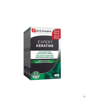 Expert keratine    caps 120 2+1 gratuit