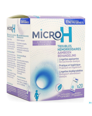 Micro h lingettes 20