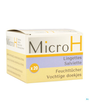 Micro h lingettes 20
