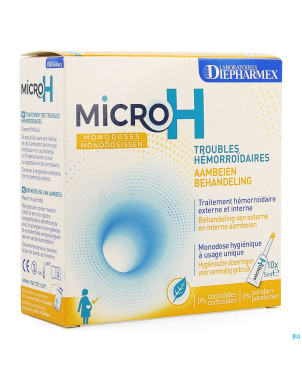 Micro h gel monodose 10 x 5ml