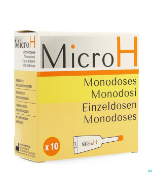 Micro h gel monodose 10 x 5ml