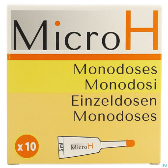 Micro h gel monodose 10 x 5ml