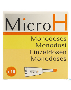 Micro h gel monodose 10 x 5ml
