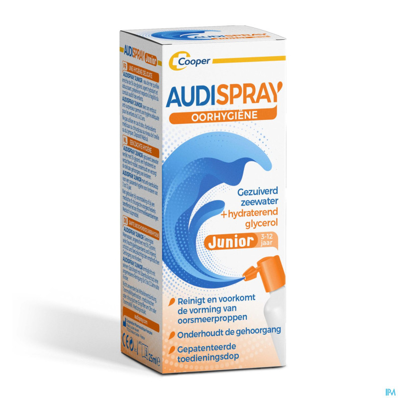 Audispray junior eau de mer + glycerol    25ml