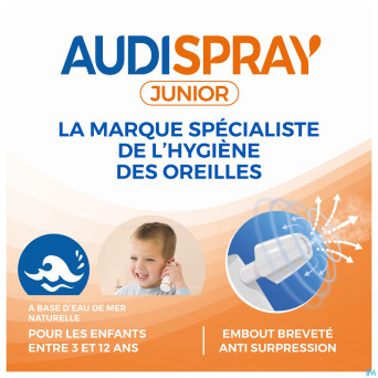 Audispray junior eau de mer + glycerol    25ml