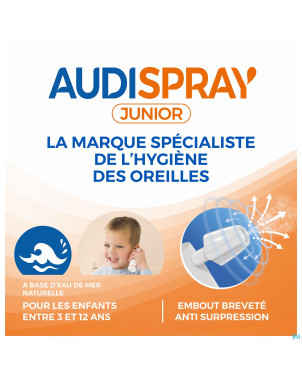 Audispray junior eau de mer + glycerol    25ml
