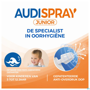 Audispray junior eau de mer + glycerol    25ml