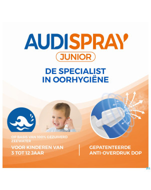 Audispray junior eau de mer + glycerol    25ml