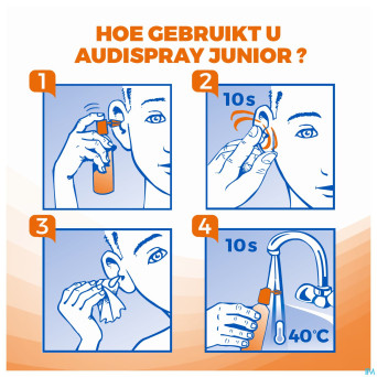 Audispray junior eau de mer + glycerol    25ml