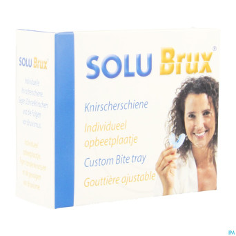 Solu brux gouttiere ajustable bleu