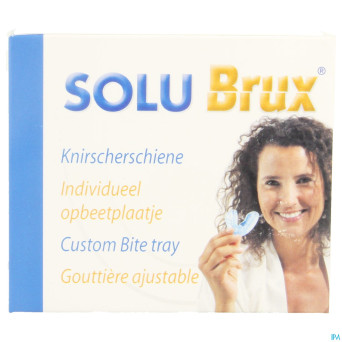 Solu brux gouttiere ajustable bleu