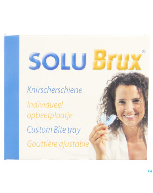 Solu brux gouttiere ajustable bleu