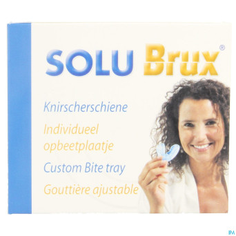 Solu brux gouttiere ajustable vert