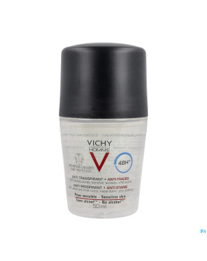 Vichy homme deo a/trans a/tra.prot. 48h bille 50ml