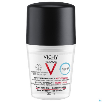Vichy homme deo a/trans a/tra.prot. 48h bille 50ml