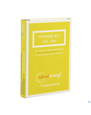 Natural energy vitamine b12 gel    6x1,5ml