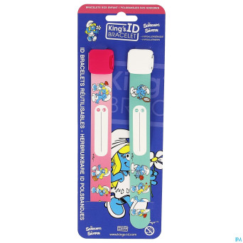 King id bracelet schtroumpfs fille 2