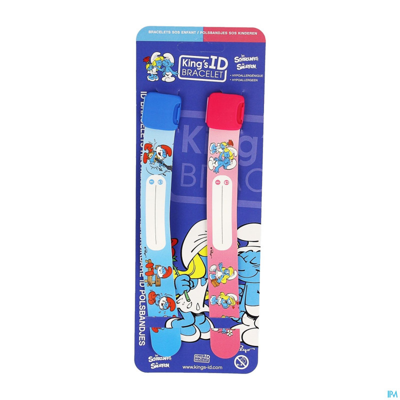King id bracelet schtroumpfs mix 2