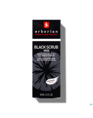 Erborian black scrub    50ml