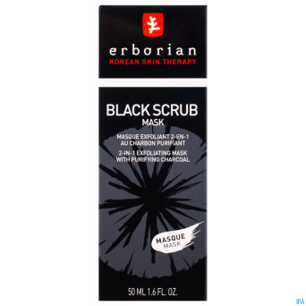 Erborian black scrub    50ml