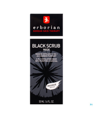 Erborian black scrub    50ml