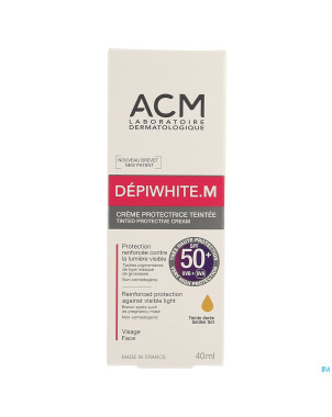 Depiwhite m creme protect.teint.spf 50+ tube  40ml