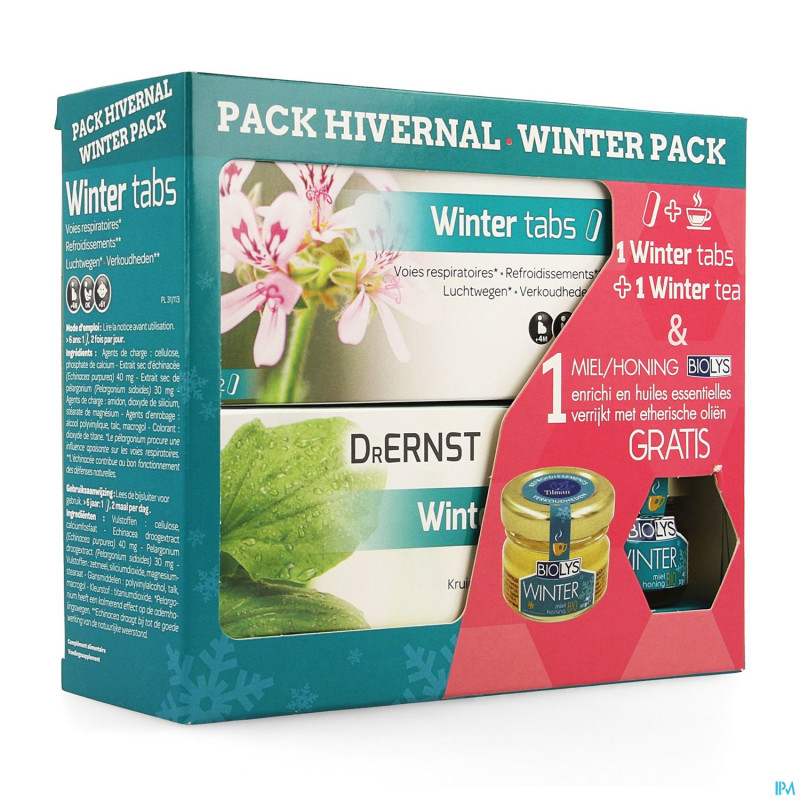 Dr ernst winter tabs promopack miel comp 42+inf 20