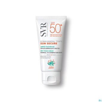 Svr sun secure mineral tein.peau normal spf50+60ml