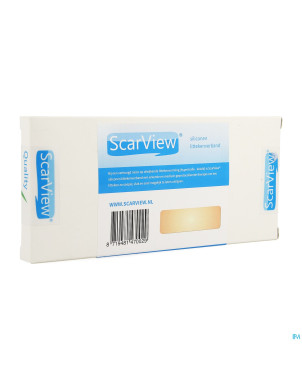 Scarview elastic silicone    5,0x15,0cm 2 scarv02