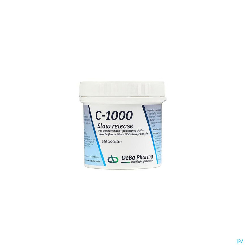 C-1000 slow release plus bioflavon. comp 100  deba