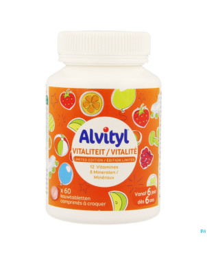 Alvityl vitalite fraise    comp croq 60