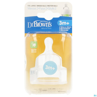 Dr brown tetines level 2  2    372 op escos