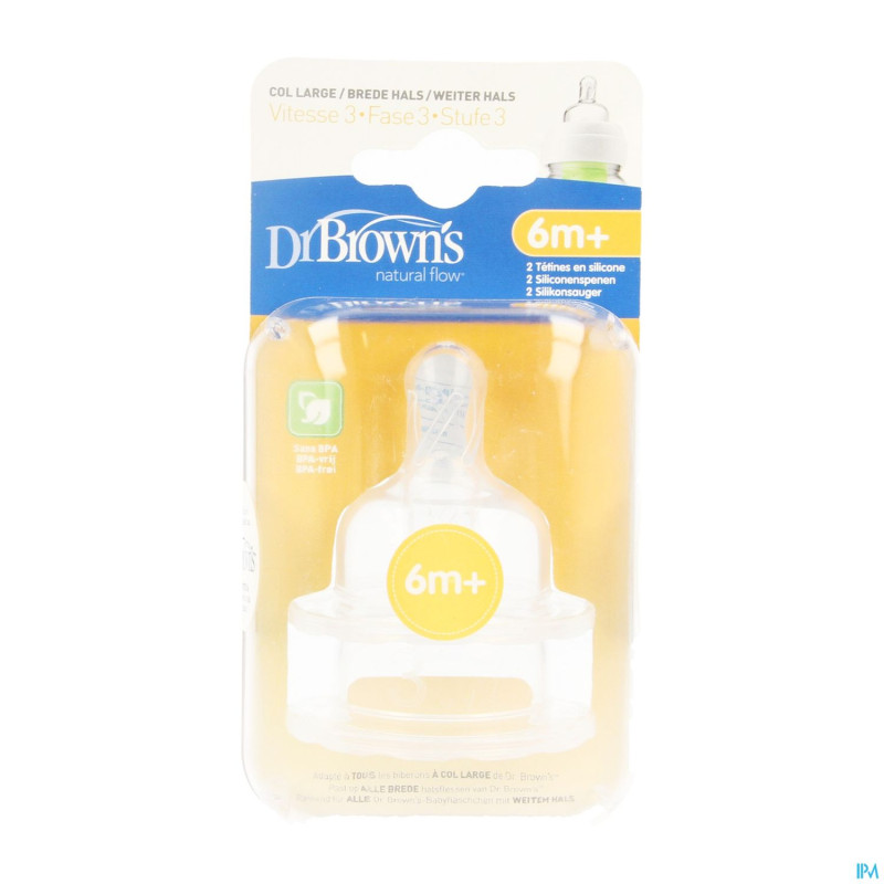 Dr brown tetines level 3  2    382 op escos