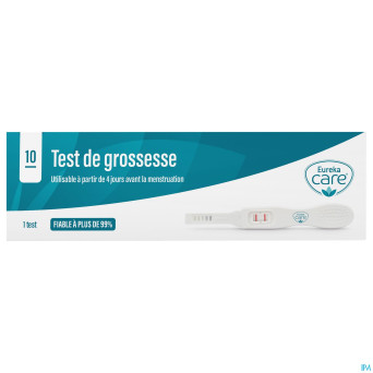 Test grossesse eureka care 20 iu/i