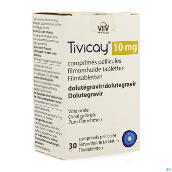 Tivicay  10 mg comp pell  30