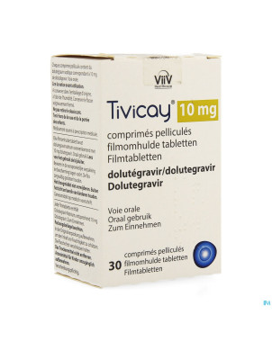 Tivicay  10 mg comp pell  30