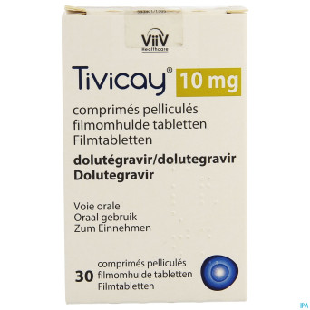 Tivicay  10 mg comp pell  30