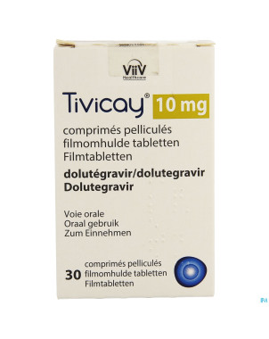 Tivicay  10 mg comp pell  30