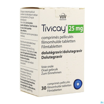 Tivicay  25 mg comp pell  30