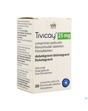 Tivicay  25 mg comp pell  30