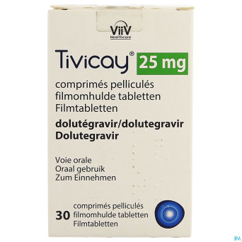 Tivicay  25 mg comp pell  30
