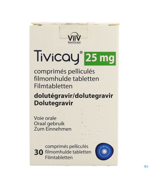 Tivicay  25 mg comp pell  30