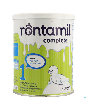 Rontamil 1 complete lait nourissons 0-6m pdr 400gr