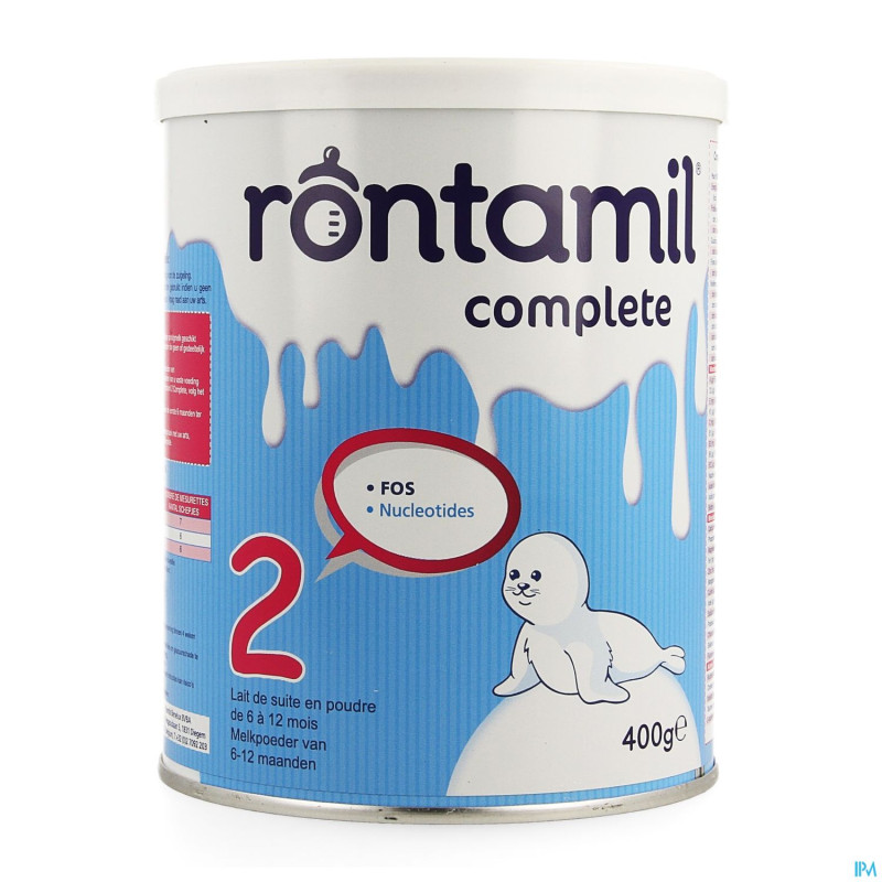 Rontamil 2 complete lait nourisson 6-12m pdr 400gr