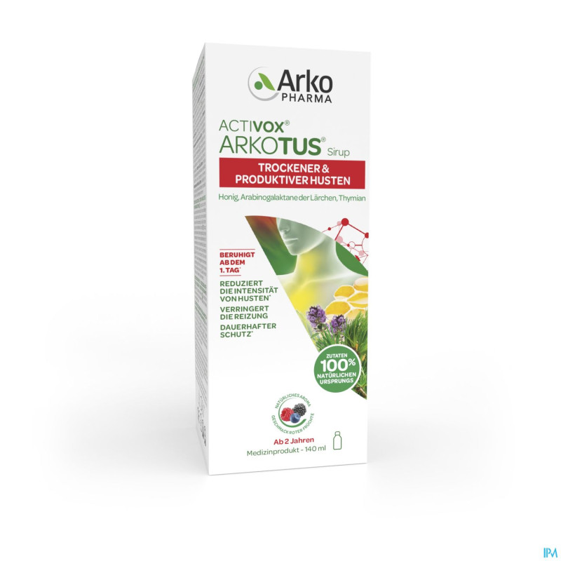 Arkotus sirop toux seche productive    140ml