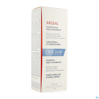 Ducray argeal sh traitant sebo absorbant    200ml